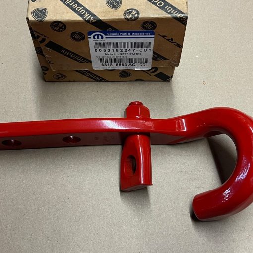 OEM MOPAR 2013-2018 JEEP WRANGLER REAR LEFT TOW HOOK 68186563AC GENUINE NEW