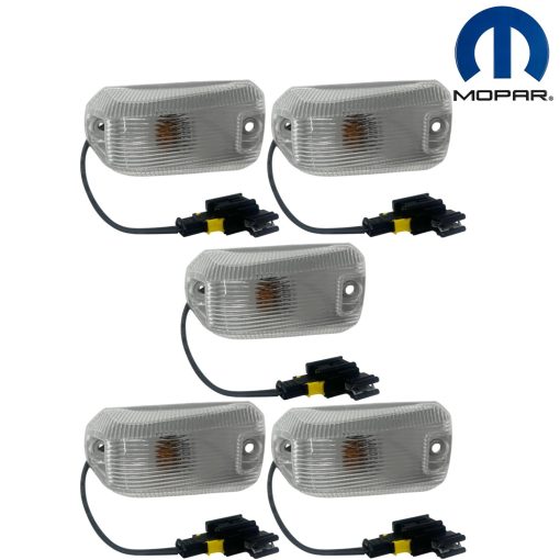 2014-2024 RAM PRO MASTER 1500 2500 3500 ROOF CLEARANCE LAMP LIGHT 5 PC OEM MOPAR
