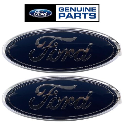 FORD 2004-2014 FORD F150 Front Grill & Tailgate 9" Emblems CL3Z8213D SET OEM NEW