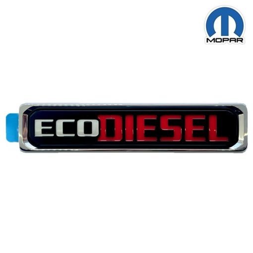 NEW MOPAR 14-22 DODGE RAM 1500 3.0L ECO DIESEL CHROME EMBLEM NAMEPLATE BADGE