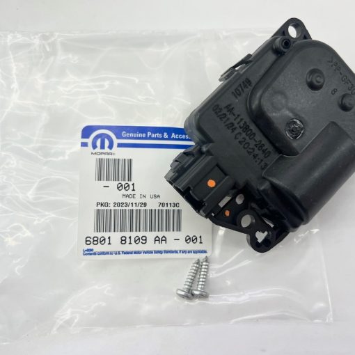A/C Heater Blend Door Actuator fits Chrysler Dodge Ram Jeep 68018109AA OEM MOPAR