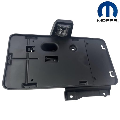 2007-2018 Jeep Wrangler JK Rear License Plate Bracket W/Light & Lens OEM MOPAR