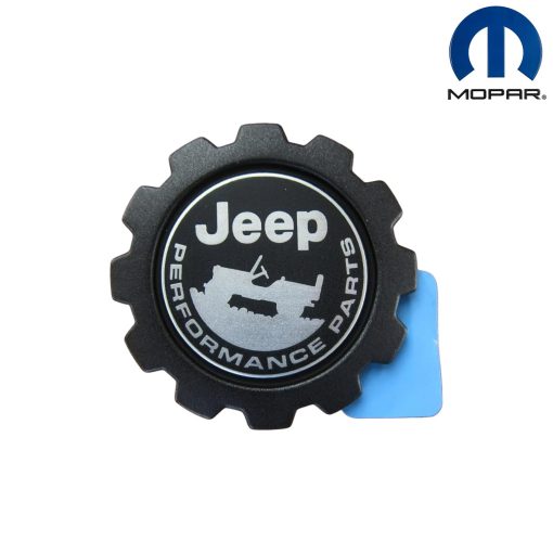 OEM MOPAR 97-2025 JEEP WRANGLER & GLADIATOR PERFORMANCE PARTS GEAR EMBLEM BADGE