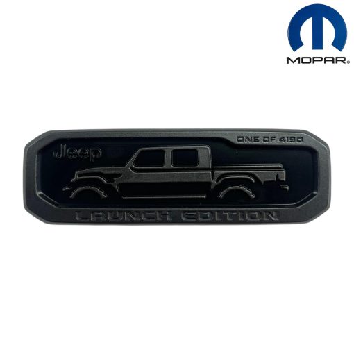 2020-2024 JEEP GLADIATOR TAILGATE LAUNCH EDITION EMBLEM NAMEPLATE MOPAR OEM NEW