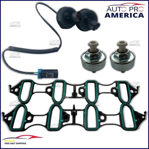 GM CHEVROLET ACDELCO Chevy Knock Sensor Harness Intake Manifold Gasket SET
