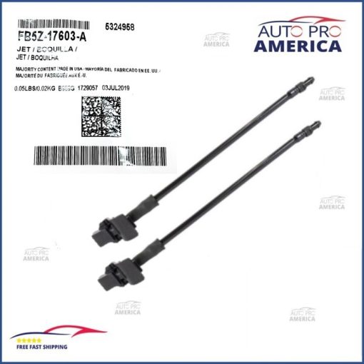 2016-2019 Ford Explorer Windshield Washer Nozzle Spray FB5Z17603A SET OEM NEW