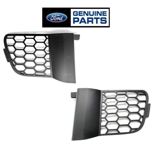 FORD L&R BLACK LOWER BUMPER COVER MESH 5L3Z17E810BAA 5L3Z17E811BAA SET NEW OEM