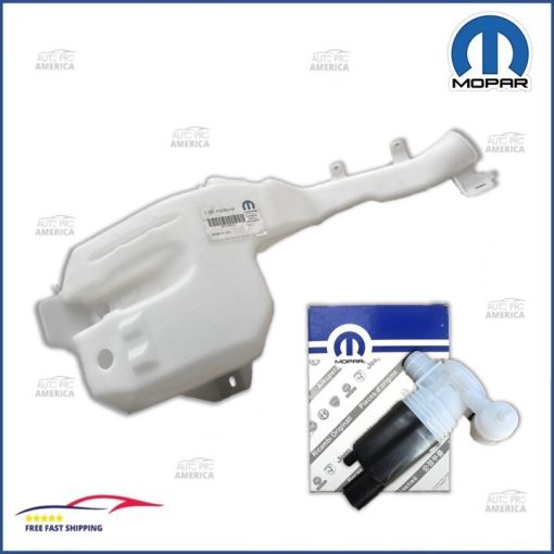 Mopar Washer Reservoir Windshield Tank WITH Pump Jeep Grand Cherokee OEM NEW