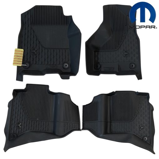 MOPAR 19-24 Ram 2500 3500 4500 5500 All Weather Mats Crew Cab W/Bucket Seats OEM