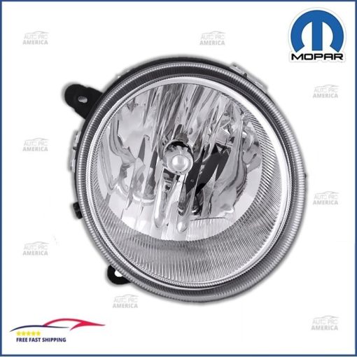 Mopar Front Left Headlight for 2007-2017 Jeep Compass Patriot 5303843AE OEM NEW