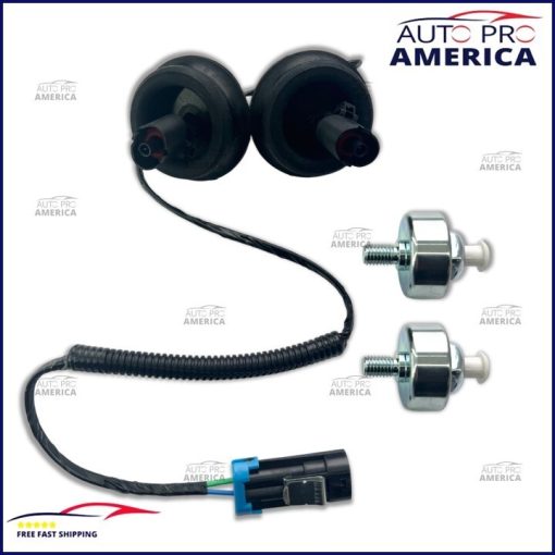 GM CHEVROLET ACDELCO Chevy Knock Sensors & Wiring 3PCS SET OE SPEC