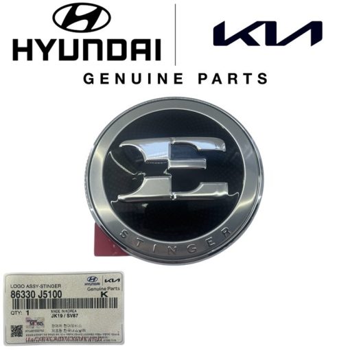 KIA Front Hood Emblem Badge for 2017-2023 Kia Stinger 86330J5100 GENUINE OEM NEW