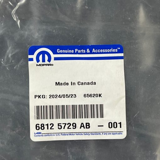 Rear Bumper Face Step Pad Molding for 2011-2020 Dodge Grand Caravan OEM MOPAR