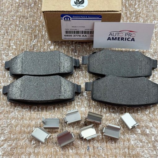 REAR BRAKE PADS SET for 2007-2018 DODGE JEEP WRANGLEROEM MOPAR 68003776AA