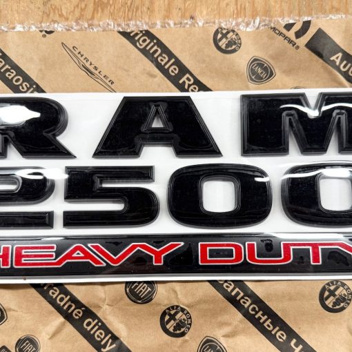 RAM 2500 HEAVY DUTY MATTE BLACK for 2015-2019 DODGE RAM MOPAR 68276961AA OEM NEW