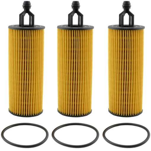 Oil Filter for Chrysler, Jeep, Dodge, Ram 3.6L V6 | Replaces 68191349AC 3pcs Set