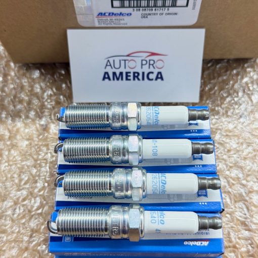 Iridium Spark Plugs GMC CHEVROLET BUICK GM ACDelco 41-108 4pcs SET OEM NEW