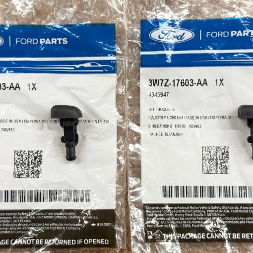 WINDSHEILD WIPER FLUID NOZZLE SET OEM FORD 04-25 F150 EXPEDITION E150 E250 E350