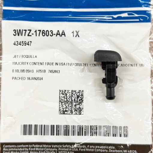 WINDSHEILD WIPER FLUID NOZZLE OEM FORD 04-25 F150 EXPEDITION E150 E250 E350 NEW