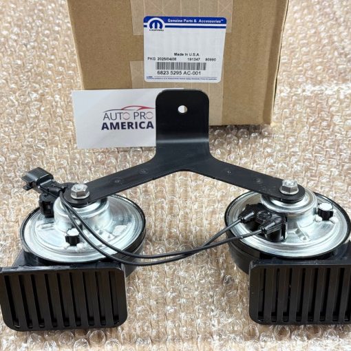 DUAL HORN & BRACKET for 2014-2019 JEEP CHEROKEE OEM MOPAR 68235295AC CHRYSLER