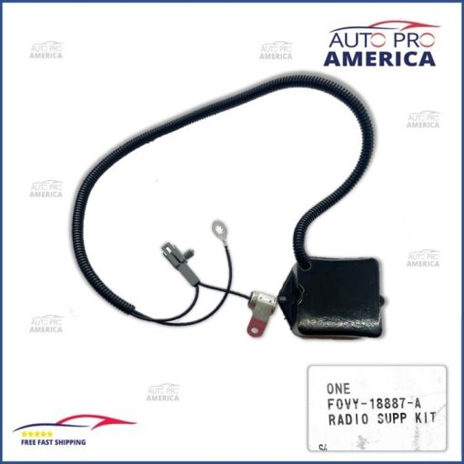 Equalizer Radio Amplifier Noise Suppression Console 1987-1993 Ford Mustang OEM
