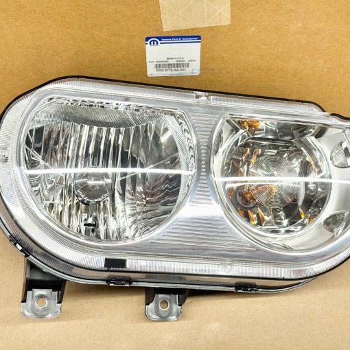 HEADLIGHT RIGHT PASSENGER SIDE 2008-2014 DODGE CHALLENGER 5028776AA MOPAR OEM