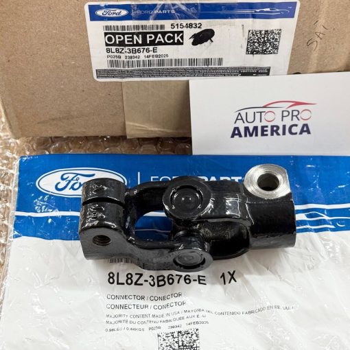 STEERING SHAFT U-JOINT FORD 2008-2012 ESCAPE & MARINER 8L8Z3B676E GENUINE OEM