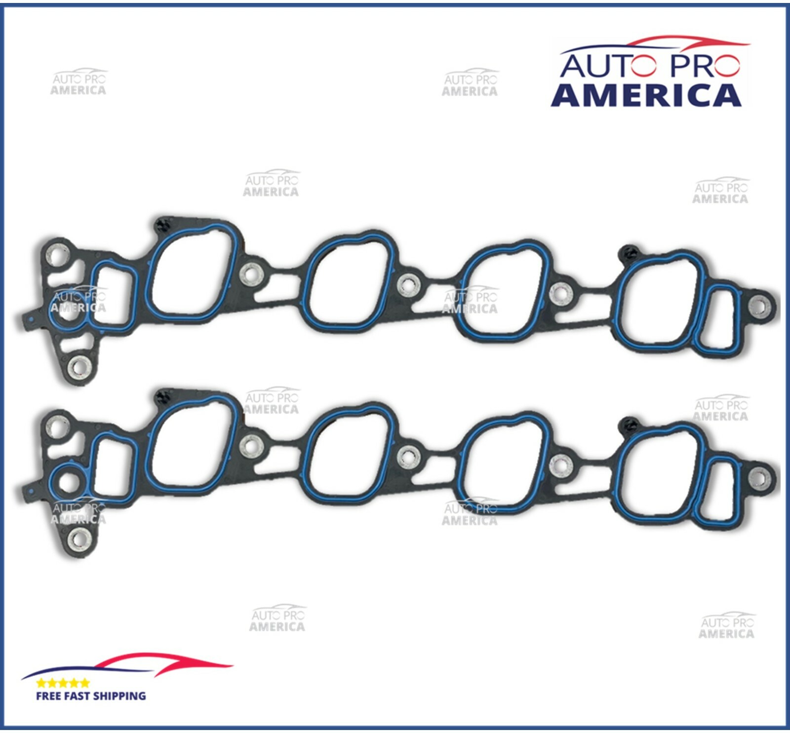 Lower Intake Manifold Gaskets Ford Mustang 4.6L 5.4L SOHC V8 4C2Z9439CC 2pcs