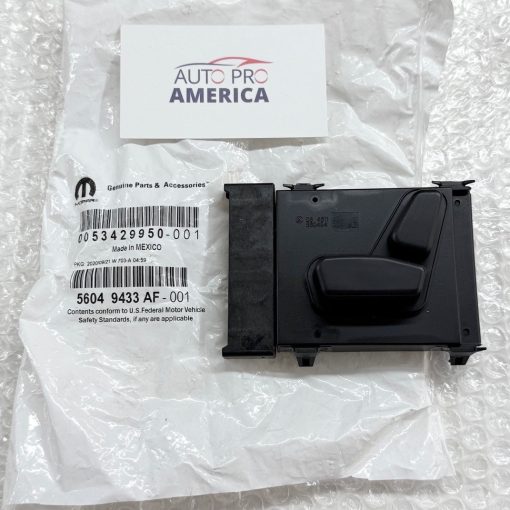 POWER SEAT SWITCH LEFT SIDE 56049433AF JEEP DODGE CHRYSLER RAM OEM MOPAR NEW