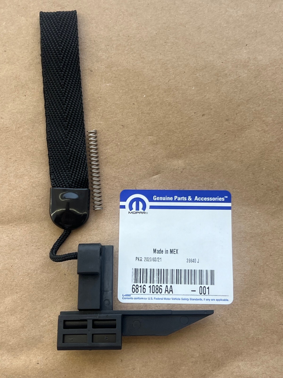 SOFT TONNEAU COVER LATCH for 2014-2022 RAM 1500 2500 3500 68161086AA MOPAR