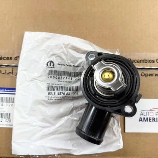 ENGINE THERMOSTAT & HOUSING for 2011-2022 JEEP DODGE CHRYSLER 3.6L V6 MOPAR OEM