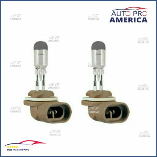 OEM Halogen 896 27W WHITE Two Bulbs Fog Light Plug Play Replacement Lamp Fit