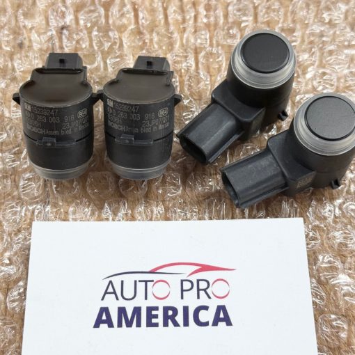 Rear Parking Aid Sensors 96-2024 GM GMC CHEVY SIERRA SAVANA TAHOE YUKON 4PCS OEM
