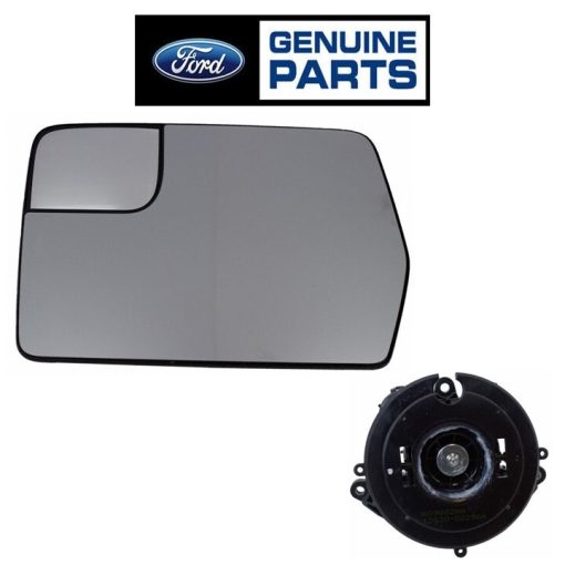 SET NEW OEM 2011-2014 Ford F150 DRIVER Side View Power Mirror Glass & Motor Kit