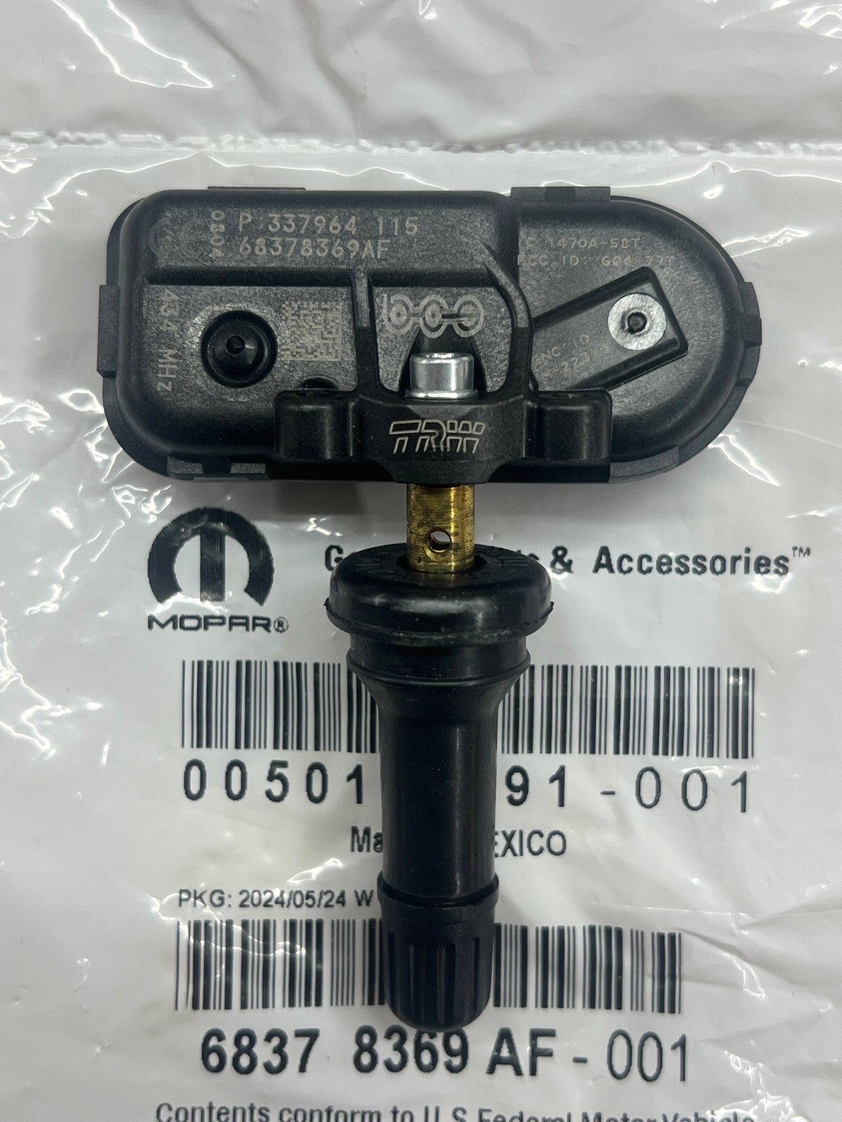 14-24 JEEP CHEROKEE RAM 1500 2500 3500 4500 434MHz TPMS 68378369AF MOPAR
