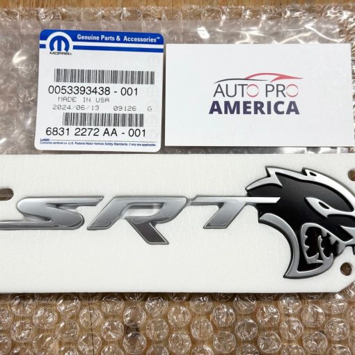 SRT HELLCAT 3D EMBLEM BADGE DECAL 2017-2026 DODGE CHARGER CHALLENGER DURANGO OEM