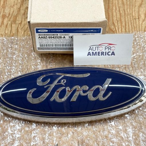 Tailgate Blue 9" Emblem 08-2016 FORD SUPER DUTY F150 F250 F350 OEM AA8Z9942528A