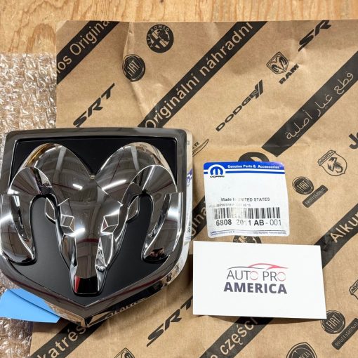 RAM HEAD TAILGATE EMBLEM 11-18 RAM 1500 2500 3500 | 19-24 1500 CLASSIC OEM MOPAR