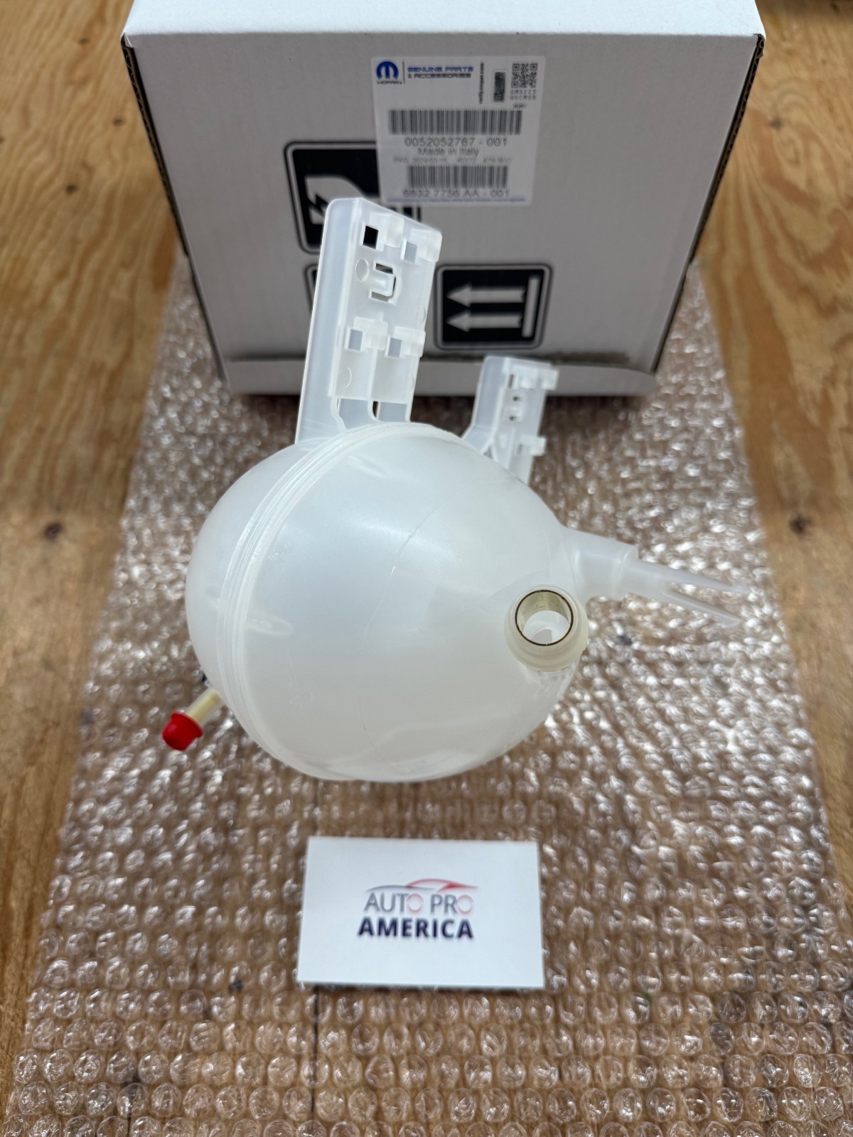 COOLANT RECOVERY RESERVOIR TANK 2015-2021 JEEP RENEGADE FIAT 500X OEM 68327756AA
