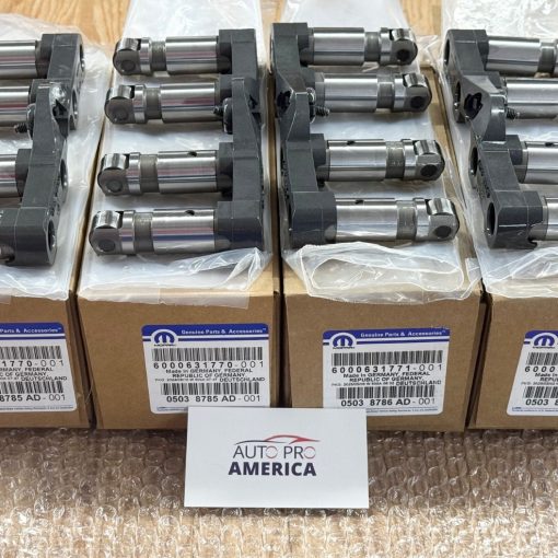 Dodge Ram Chrysler Jeep 5.7L 6.4L 2 FRONT 2 REAR Valve Lifters & Yoke MOPAR OEM