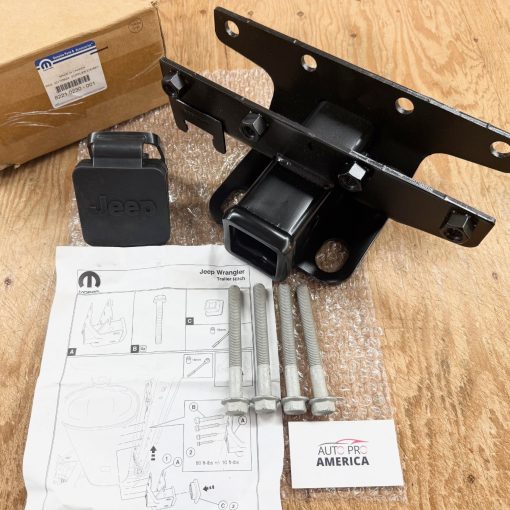 TOW TRAILER HITCH KIT RECEIVER 2007-2018 Jeep Wrangler JK MOPAR OEM GENUINE NEW