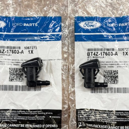 WINDSHIELD WASHER NOZZLE SET for 2011-2014 FORD EDGE, LINCOLN MKX BT4Z17603A OEM