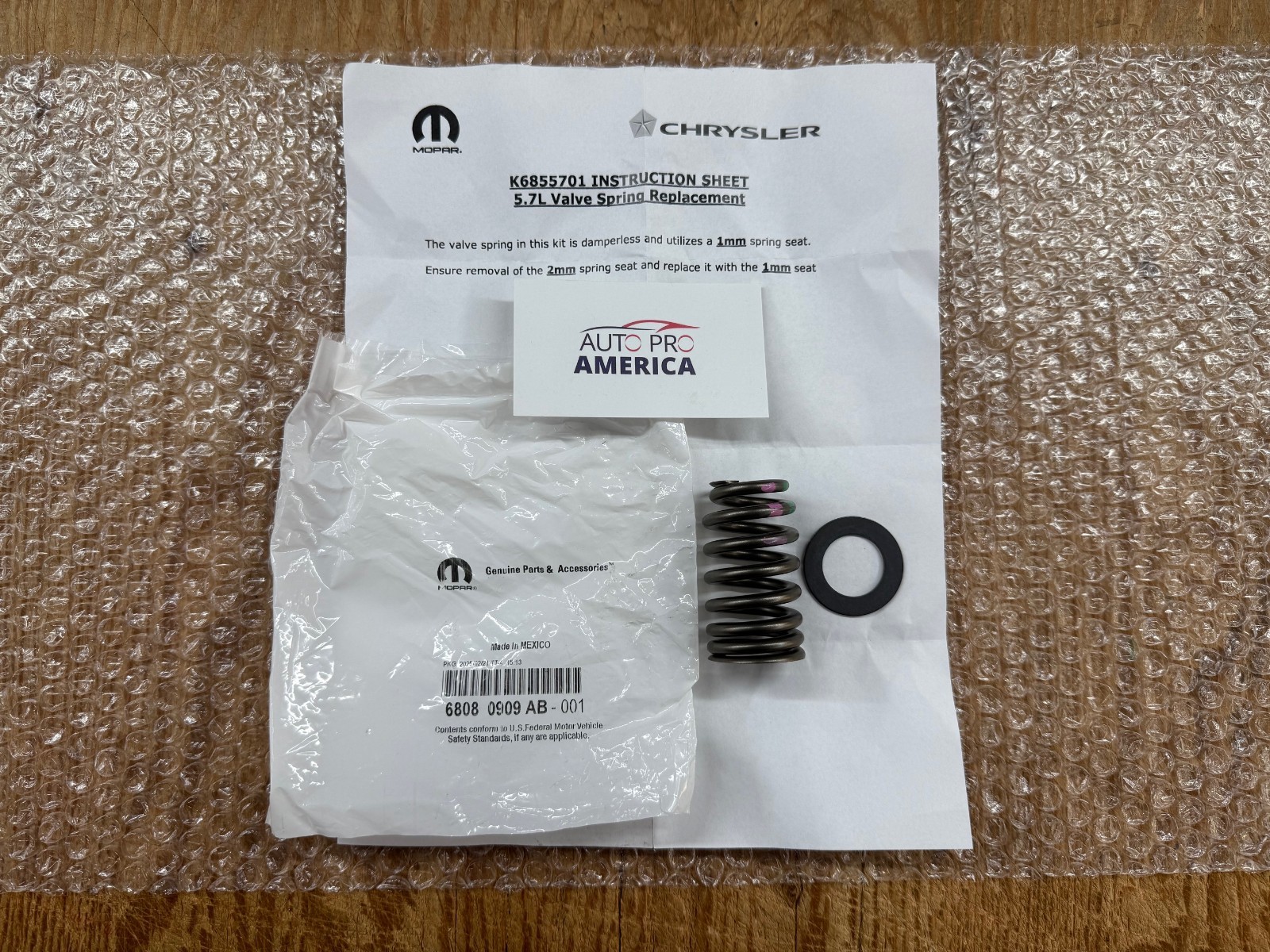 ENGINE VALVE SPRING RAM 5.7L HEMI 09-2024 JEEP DODGE CHRYSLER OEM MOPAR