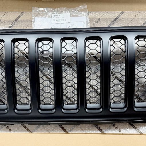 SATIN BLACK FRONT GRILLE for 20-2026 JEEP WRANGLER GLADIATOR OEM MOPAR 82216097