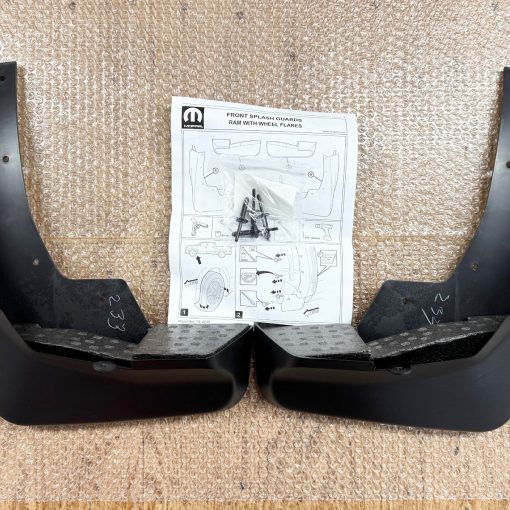 Molded Splash Guards Mud Flaps FRONT for 2019-2024 RAM 1500 82215488AC OEM NEW