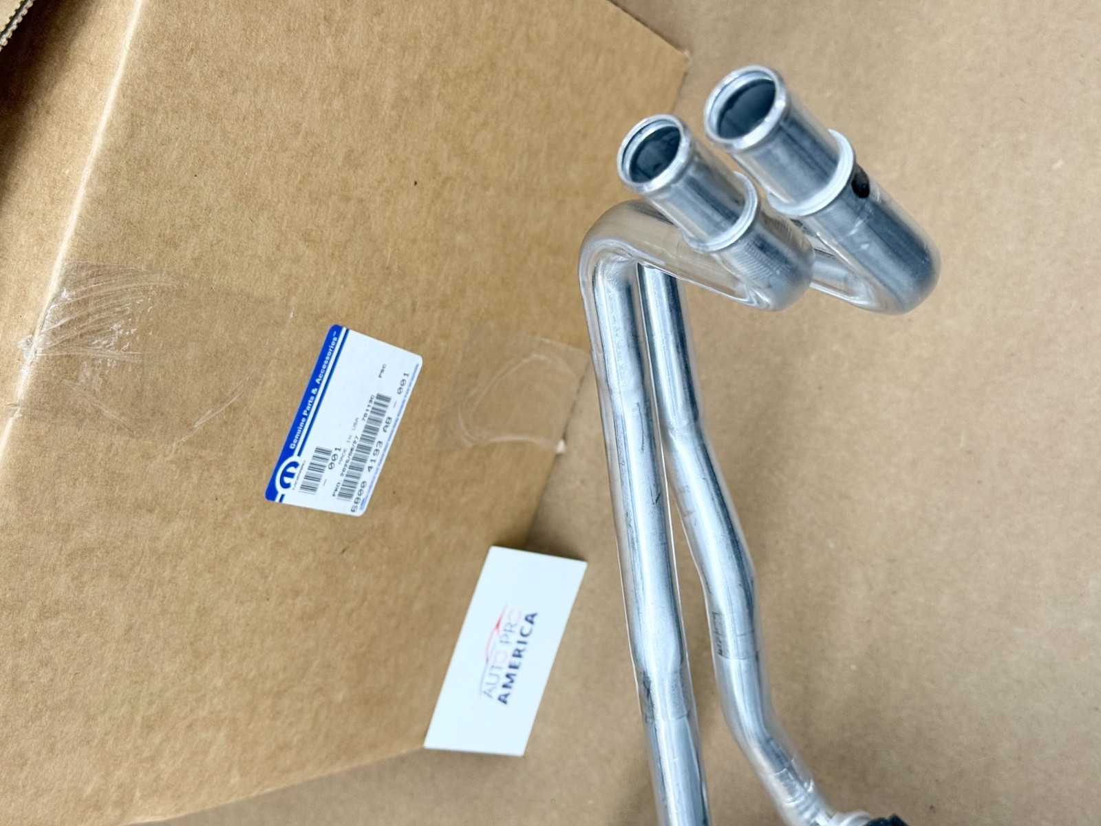 HEATER CORE with PIPE for 2009-2018 JEEP WRANGLER JK OEM MOPAR 68004193AB