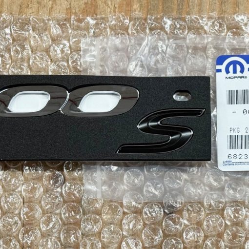 CHROME BLACK EMBLEMS DECAL for 2015-2023 CHRYSLER 300S OEM MOPAR 68231320AB NEW