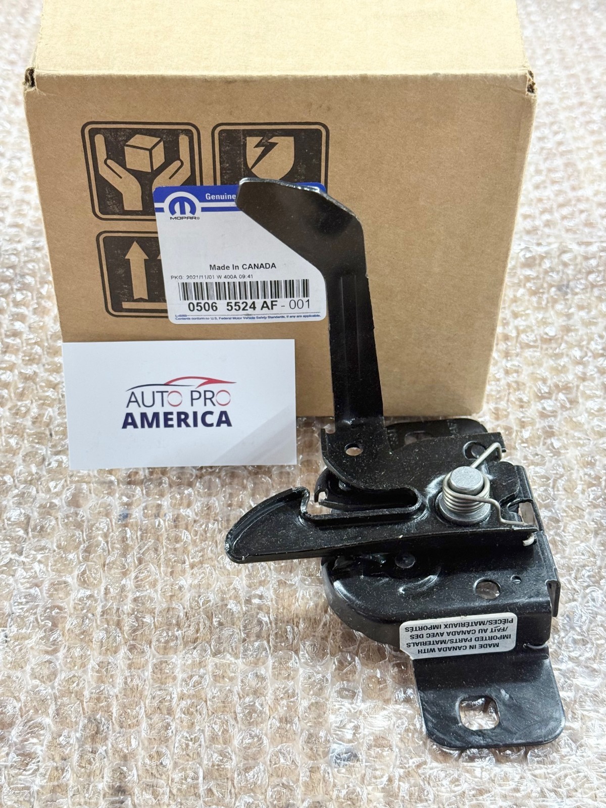 FRONT HOOD LATCH 05-10 CHRYSLER 300 05-08 DODGE MAGNUM 05-10 CHARGER MOPAR