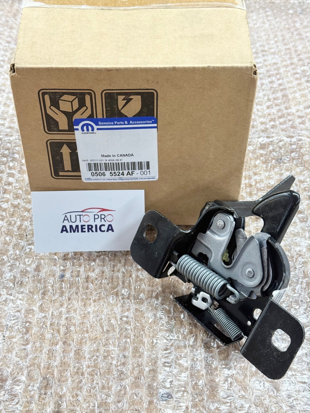FRONT HOOD LATCH 05-10 CHRYSLER 300 05-08 DODGE MAGNUM 05-10 CHARGER MOPAR