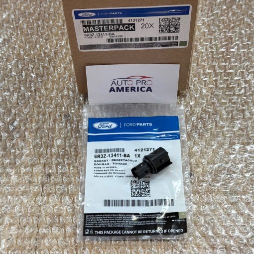 Lamp Bulb Socket 05-2019 Ford Mustang Fiesta Turn Signal Parking 6R3Z13411BA OEM